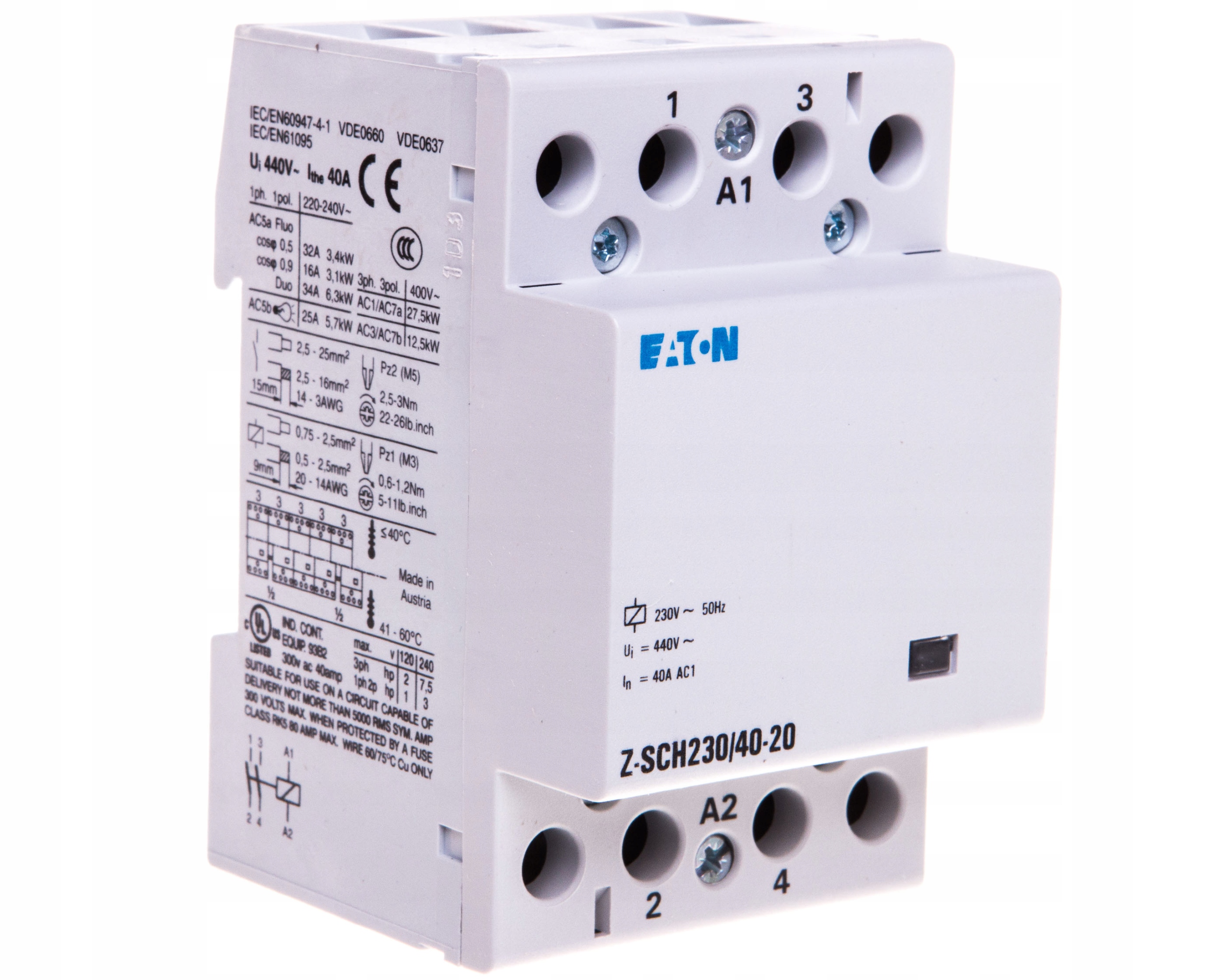 Instalační stykač Z-SCH230/40-20 248855