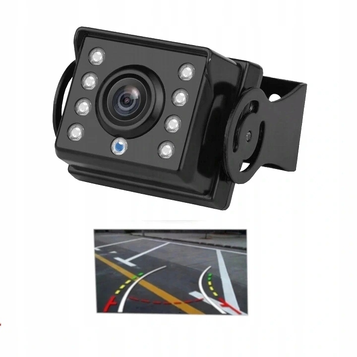 

Kamera Cofania Bus Tir 8 Led Z Żyroskopem 12V/24V