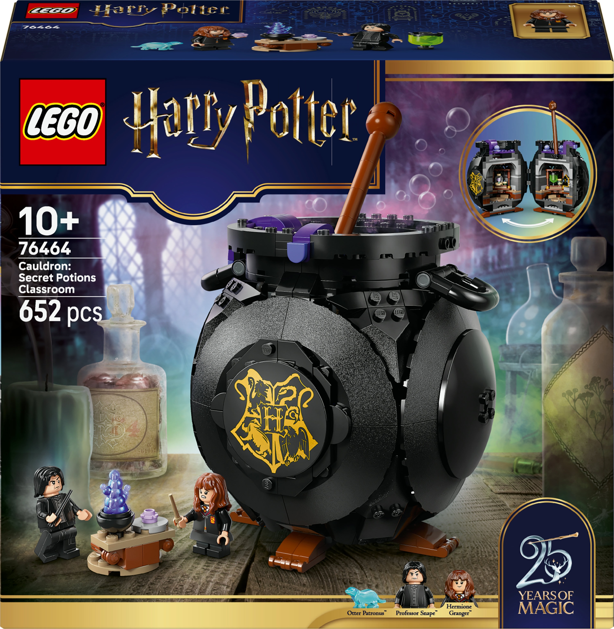 Lego Harry Potter Kociołek: sala zajęć z eliksirów 76464