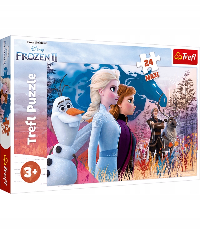 

Kraina Lodu Puzzle maxi dla dzieci 24 el. Elsa
