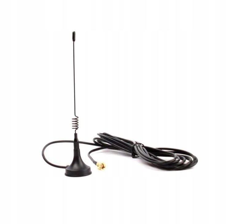 ANTENA MAGNETYCZNA GSM DO BASICGSM SMA 900MHz 5dBi