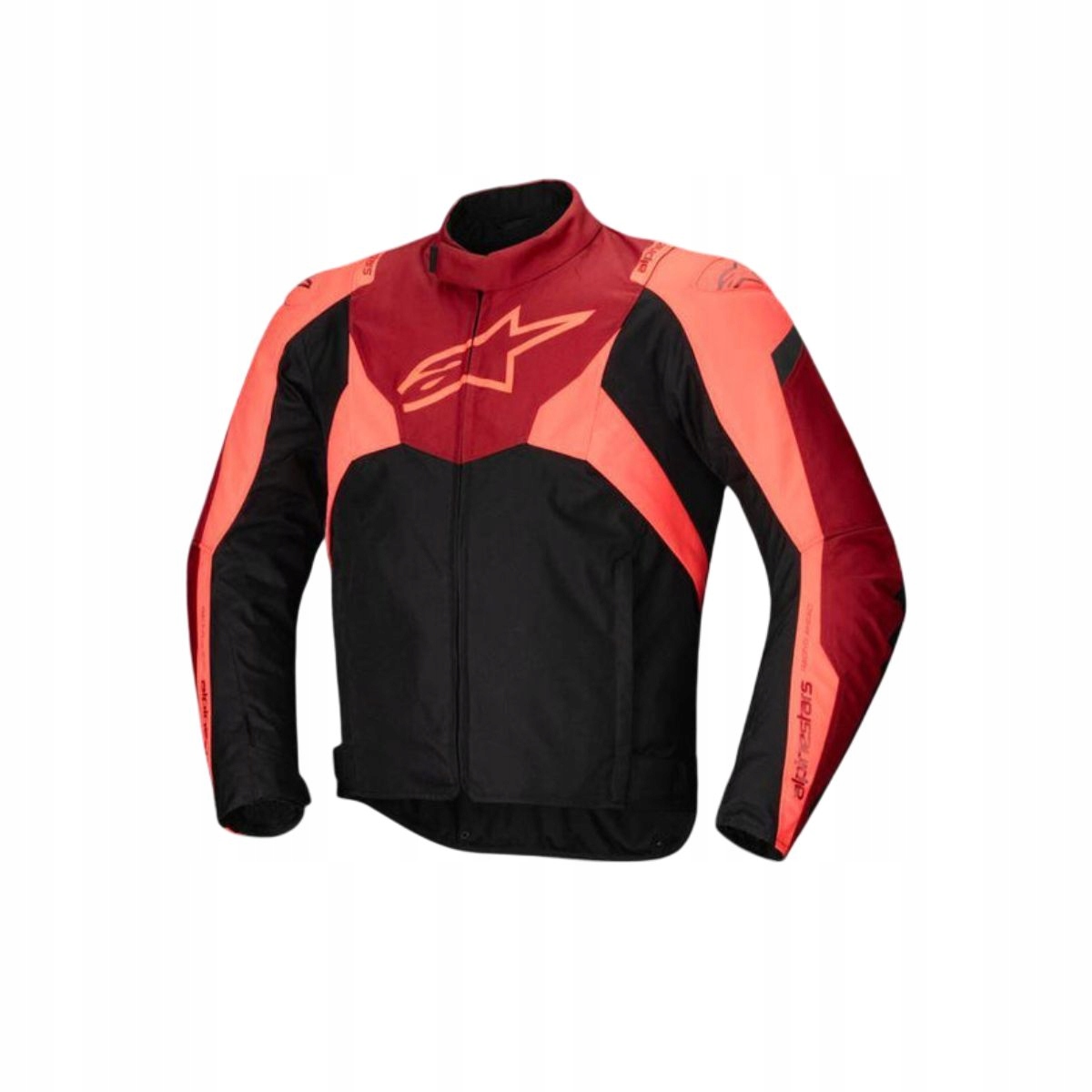 Motocyklová Bunda Alpinestars T-jaws V4 Wp Black/red 2XL 3200125-1365-XXL