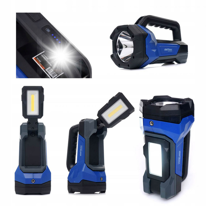 Akumulátorová svítilna 1000 Lm Kraft&Dele KD1262