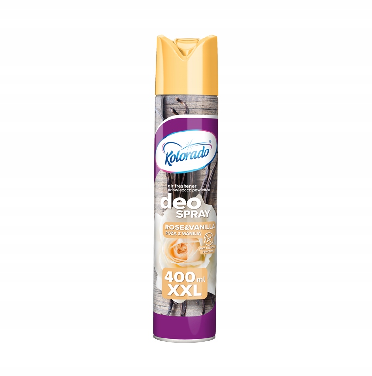 

Kolorado Odświeżacz Rose & Vanilla 400 ml