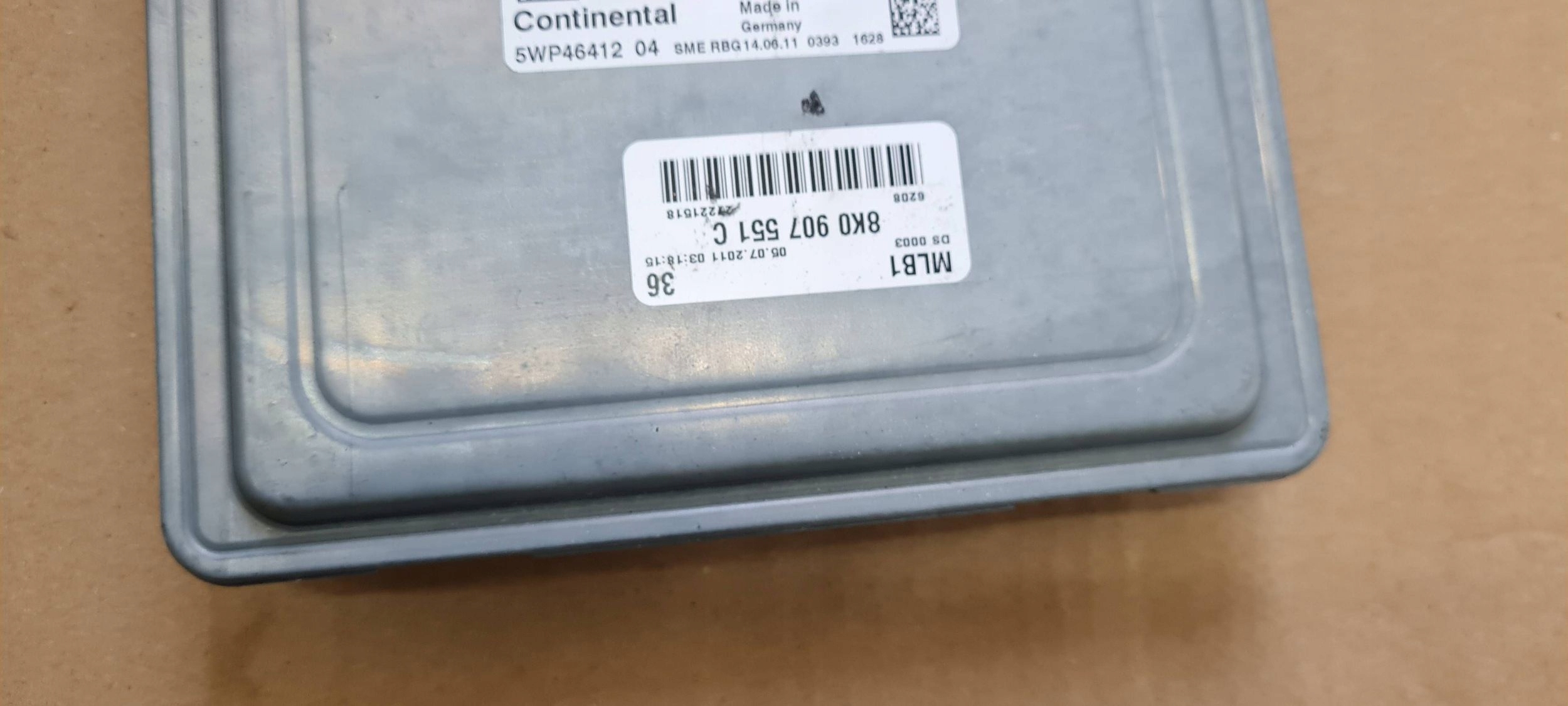 S4 B8 computer control unit of the engine 3.0 TFSI CAK ECU 8K0907551C