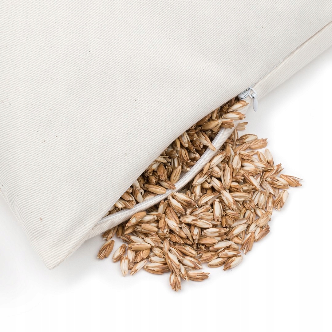 PODUSZKA DO SPANIA Z ŁUSKĄ ORKISZU DLA DOROSŁYCH BIAŁA (45 x 60 cm) - SENO EAN (GTIN) 5904653191571