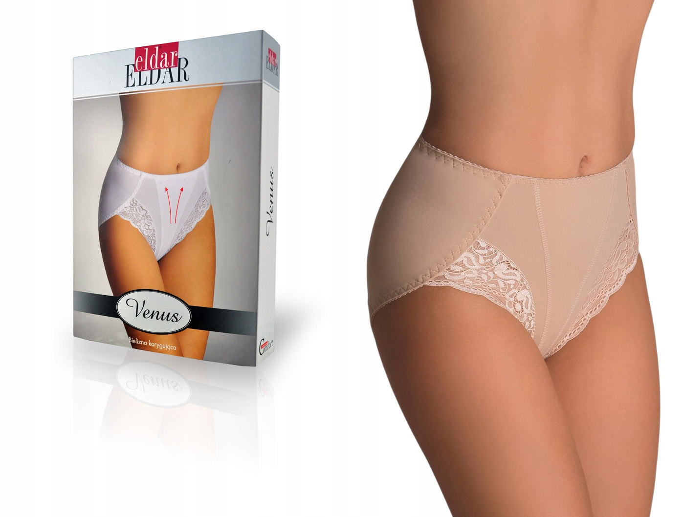 

figi wyszczuplające Beżowe - Eldar Venus , S