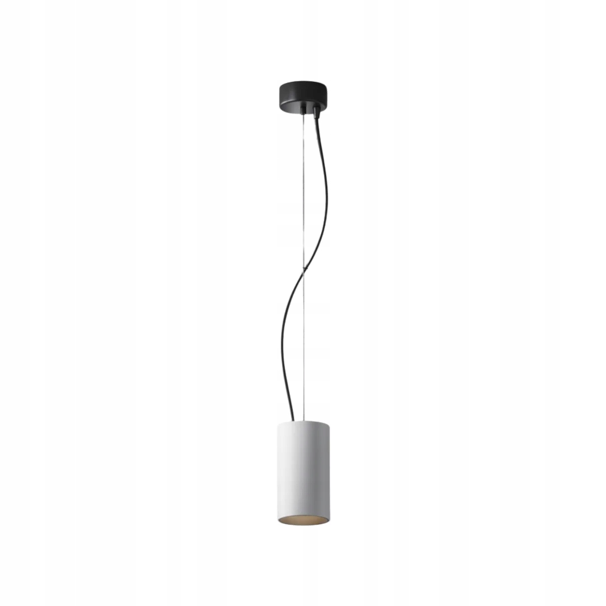 Závesná lampa Maytoni Efir Led 15W čierno-biela hliníková Ø7.5 cm