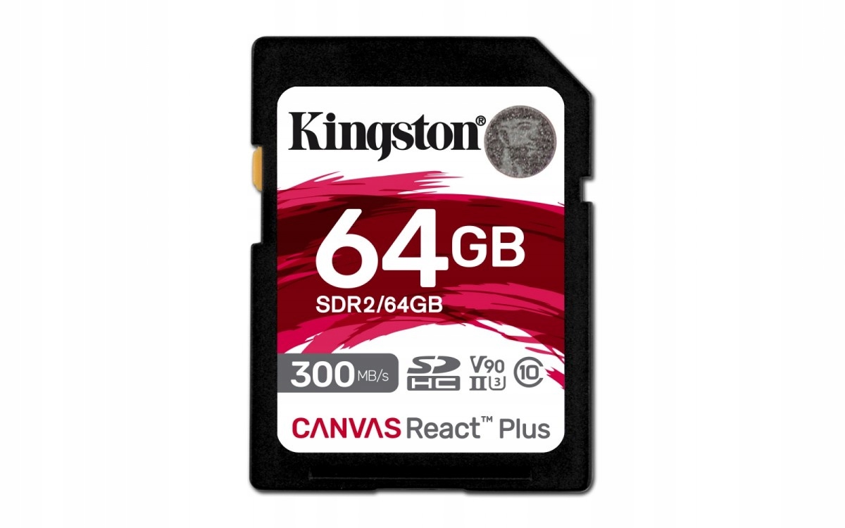 SDR2/64GB KINGSTON 64GB Canvas React Plus SDXC