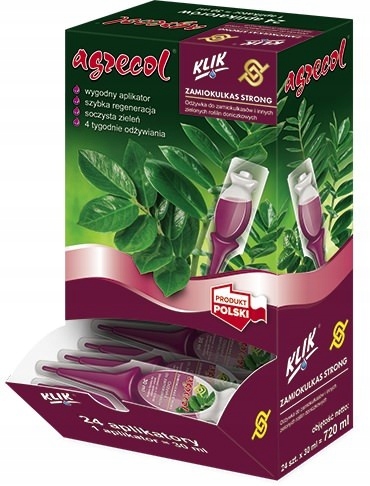 

Aplikator Zamiokulkas Strong 24 x 30 ml Agrecol