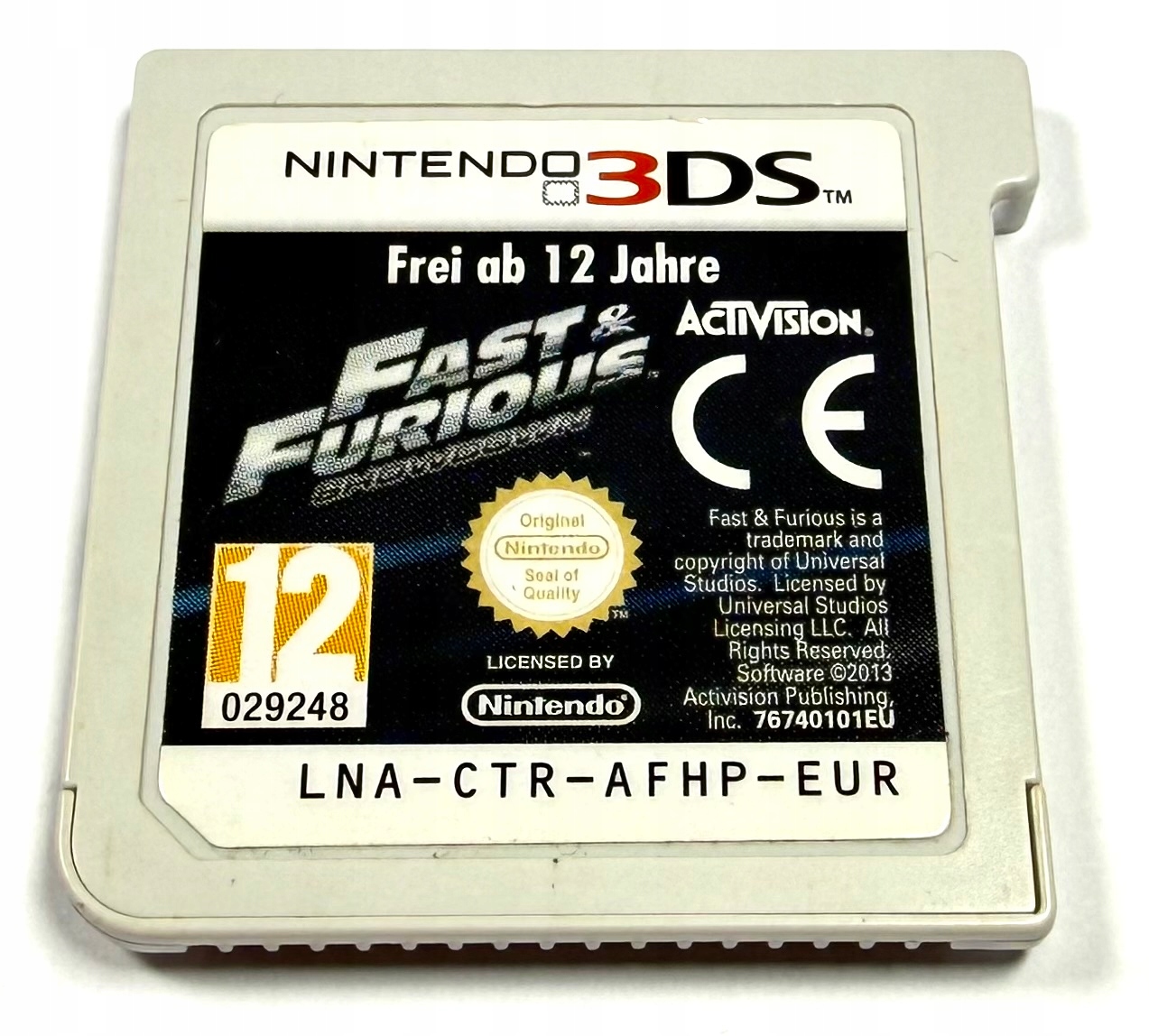 Fast And Furious Shodown Nintendo 3DS
