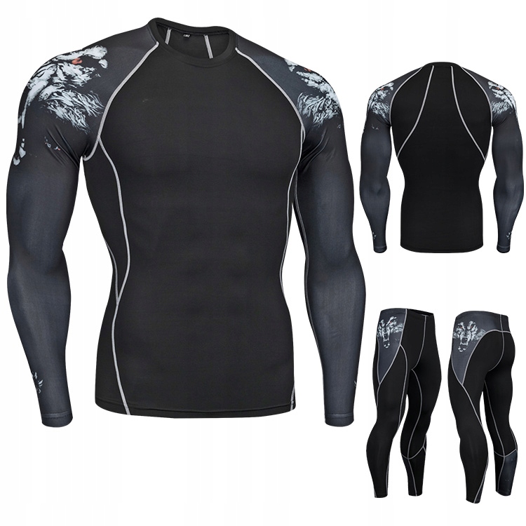 RASHGUARD LEGINSY NA TRENNING SIŁOWIENIE MMA M EAN (GTIN) 5905159025094