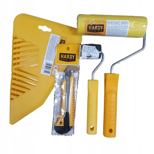 zestaw narzędzi do tapetowania