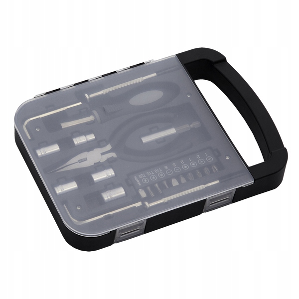 

Zestaw narzędzi etui wkrętak adapter Torx szczypce