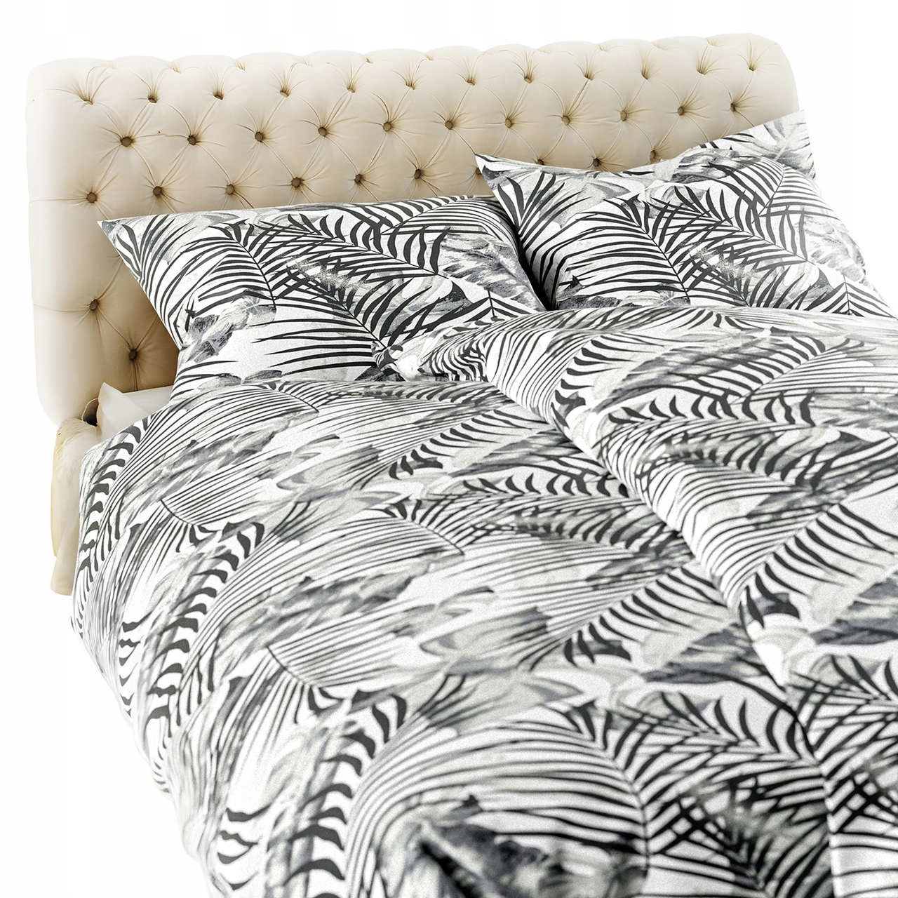

Pościel flanelowa flanela 160x200 dżungla monstera