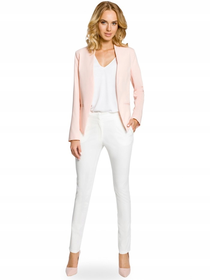 

Eu Xs M031 Krótki żakiet marynarka damska narzutka