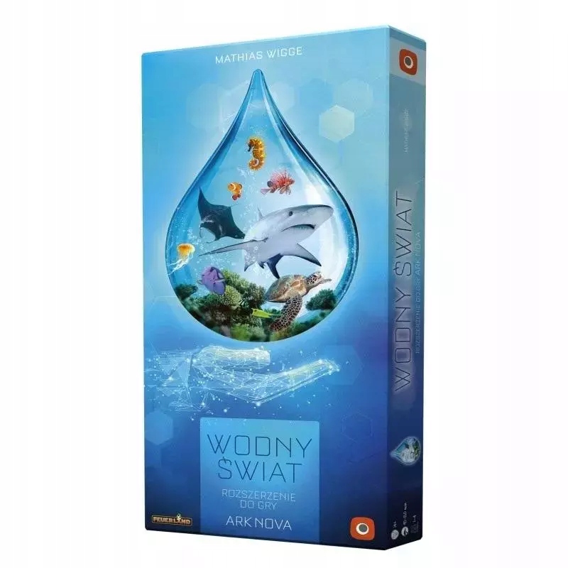 Ark Nova Wodny Świat Dodatek Do Gry Planszowej Zoo Zwierzęta Morskie Gra
