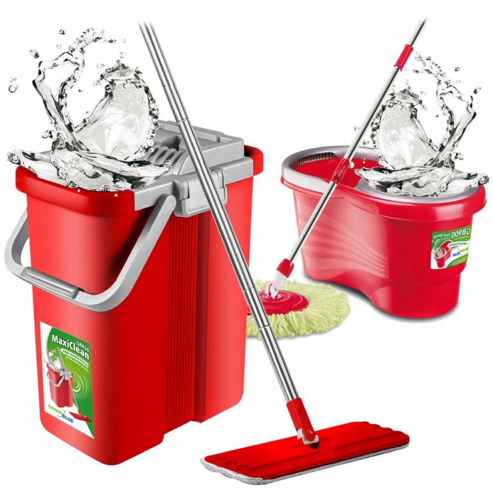 Levně Plochý Mop S Kbelíkem A Odšťavňovačem GB850