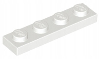 

Lego 3710 Biała 1x4 płytka plate 1szt Nowy