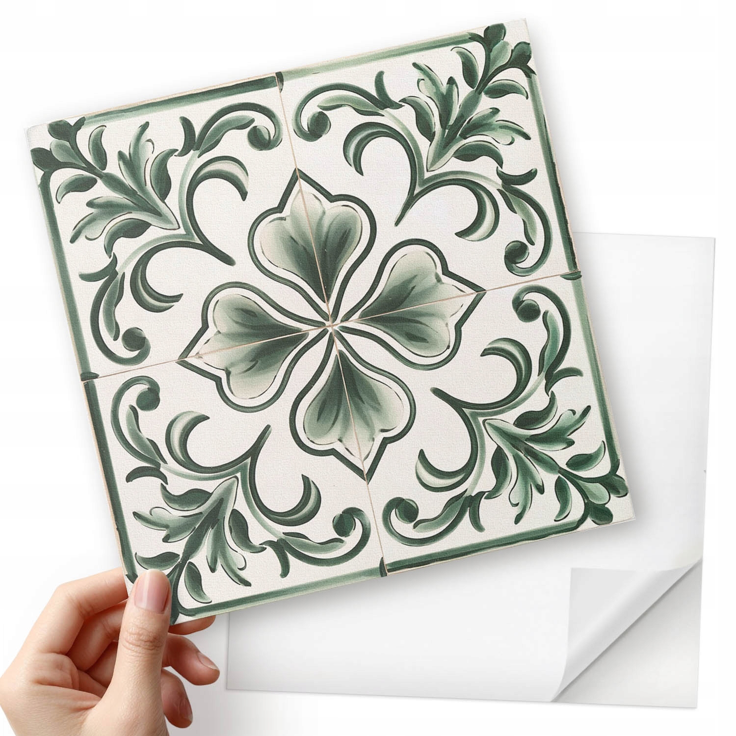 Nástěnné Pvc dlaždice Samolepící listy se srdíčky v harmonii 20x20x20 cm