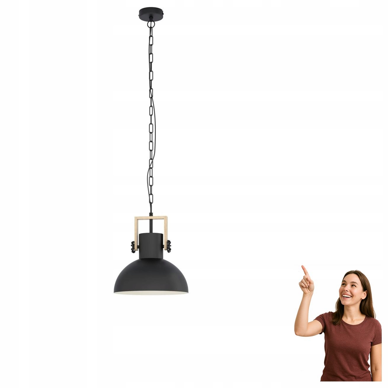 Závesná lampa Lubenham 43162 Eglo