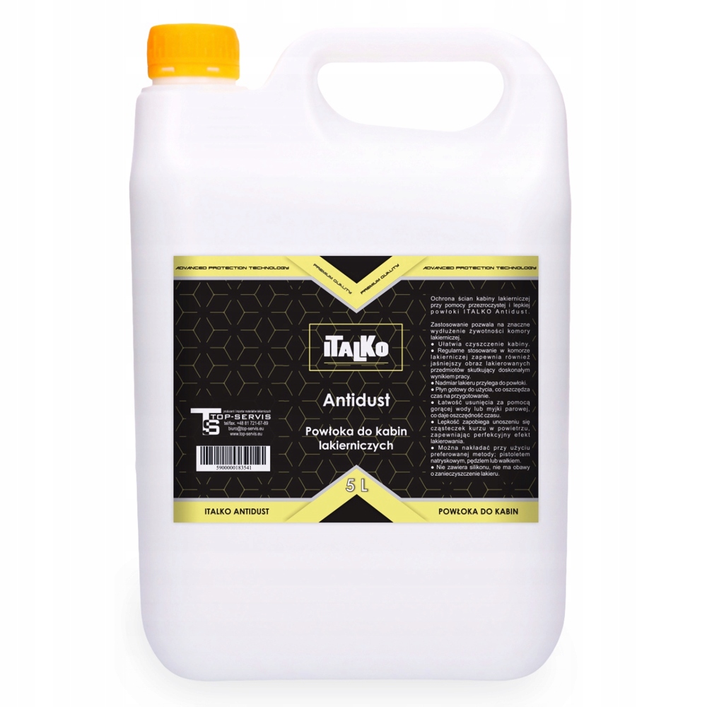 

Italko Antidust płyn do kabin lakierniczych 5 l