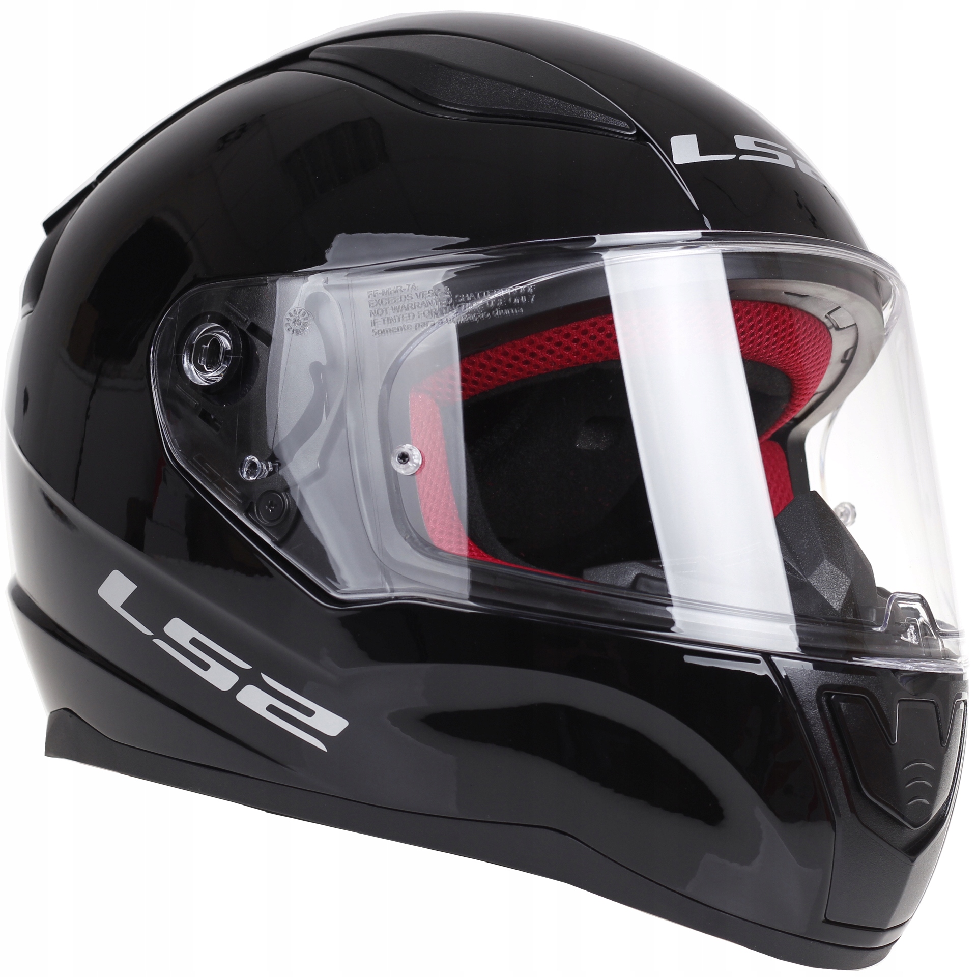 

LS2 Kask Integralny Motocyklowy czarny na skuter