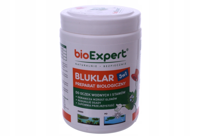 

Preparat Biologiczny Do Oczek Wodnych 250 G 3w1