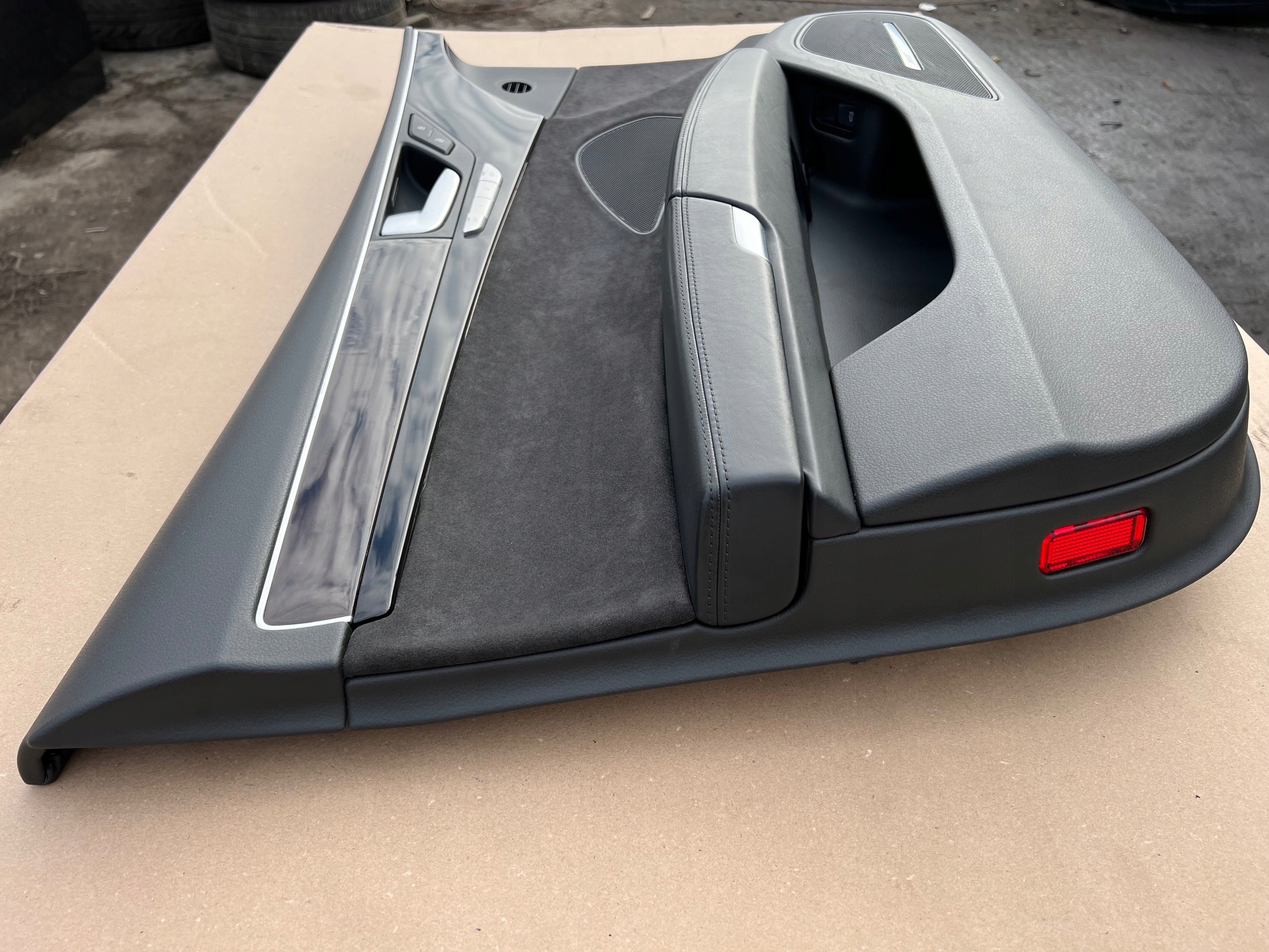 AUDI A8 D4 side door upholstery ALCANTARA left front BOSE