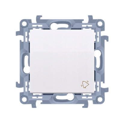 SIMON 10 PRZYCISK DZWONEK CD1.01/11 BIAŁY