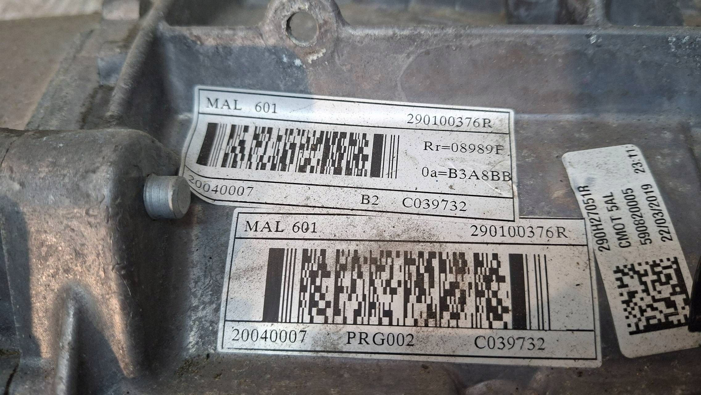 engine electrical 290100376R MAL601 5AL601 Renault ZOE II TWINGO III SMART
