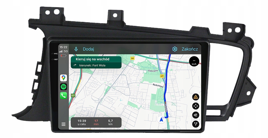 Kia Optima 2010-2015 Rádio Navigace Android 12GB/256GB 2K Qled