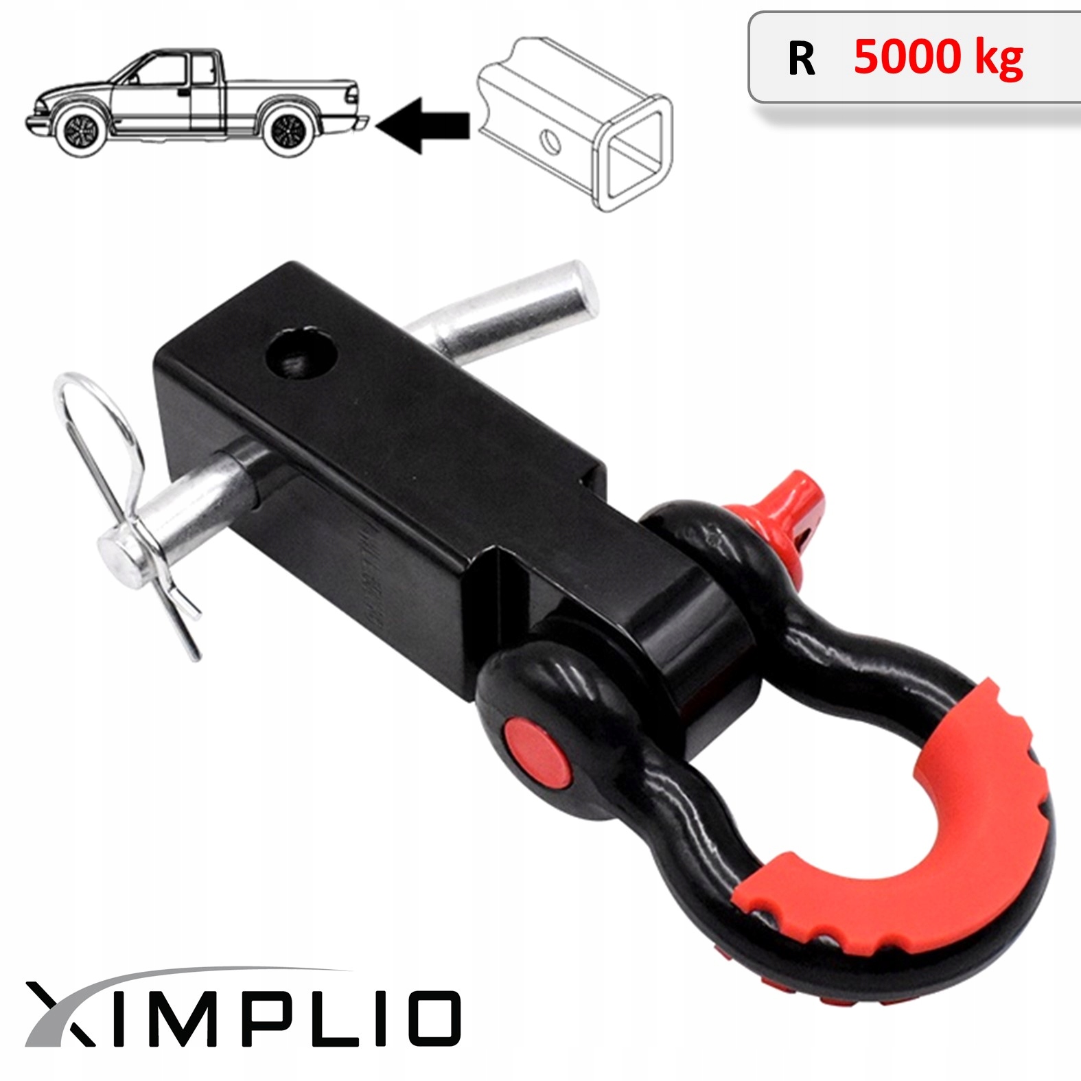 Adaptér pre americké vozidlá, 51x51 mm