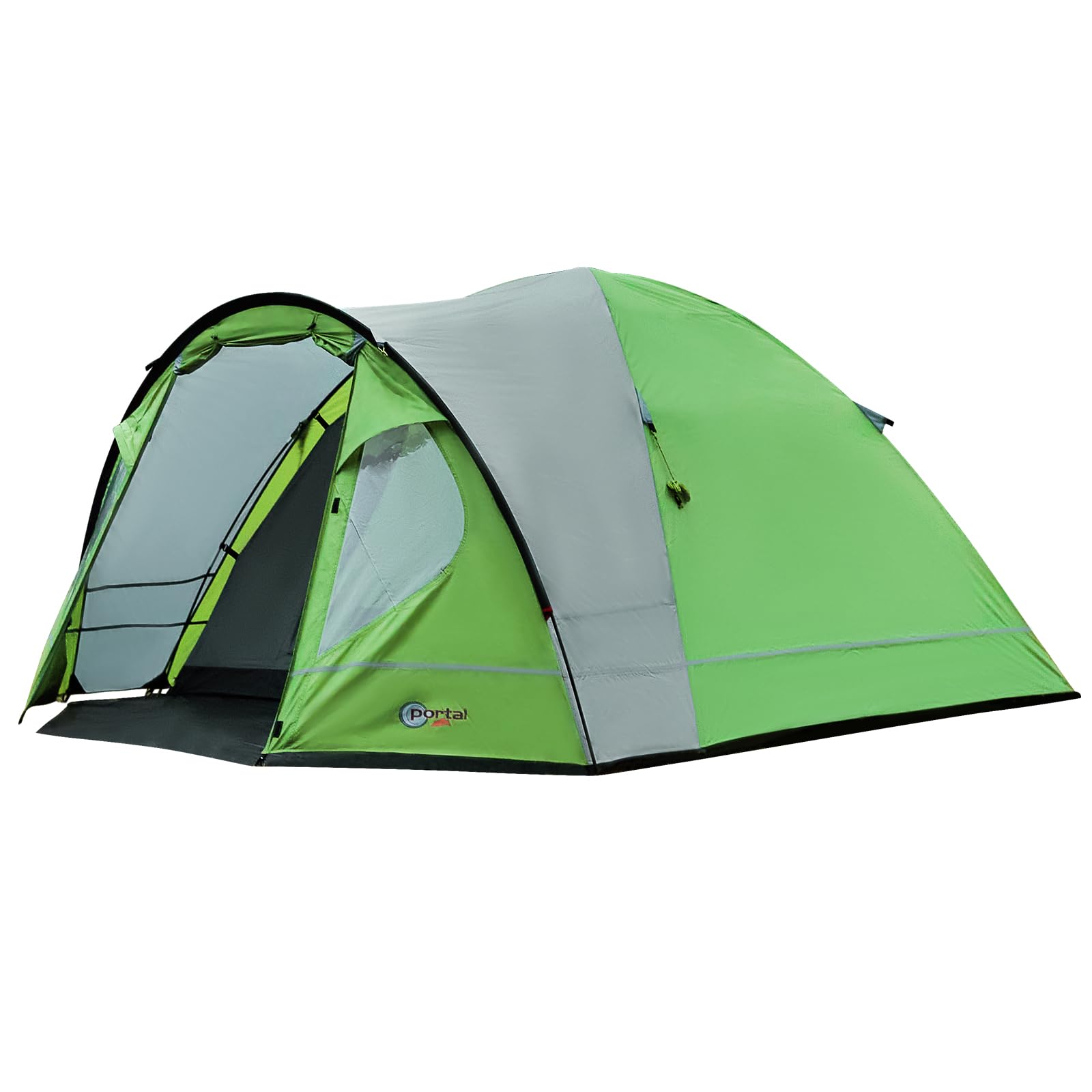 PORTAL Namiot Kuppelowy 3-4 Osobowy Wodoodporny Na Camping i Festiwale — miniatura 2
