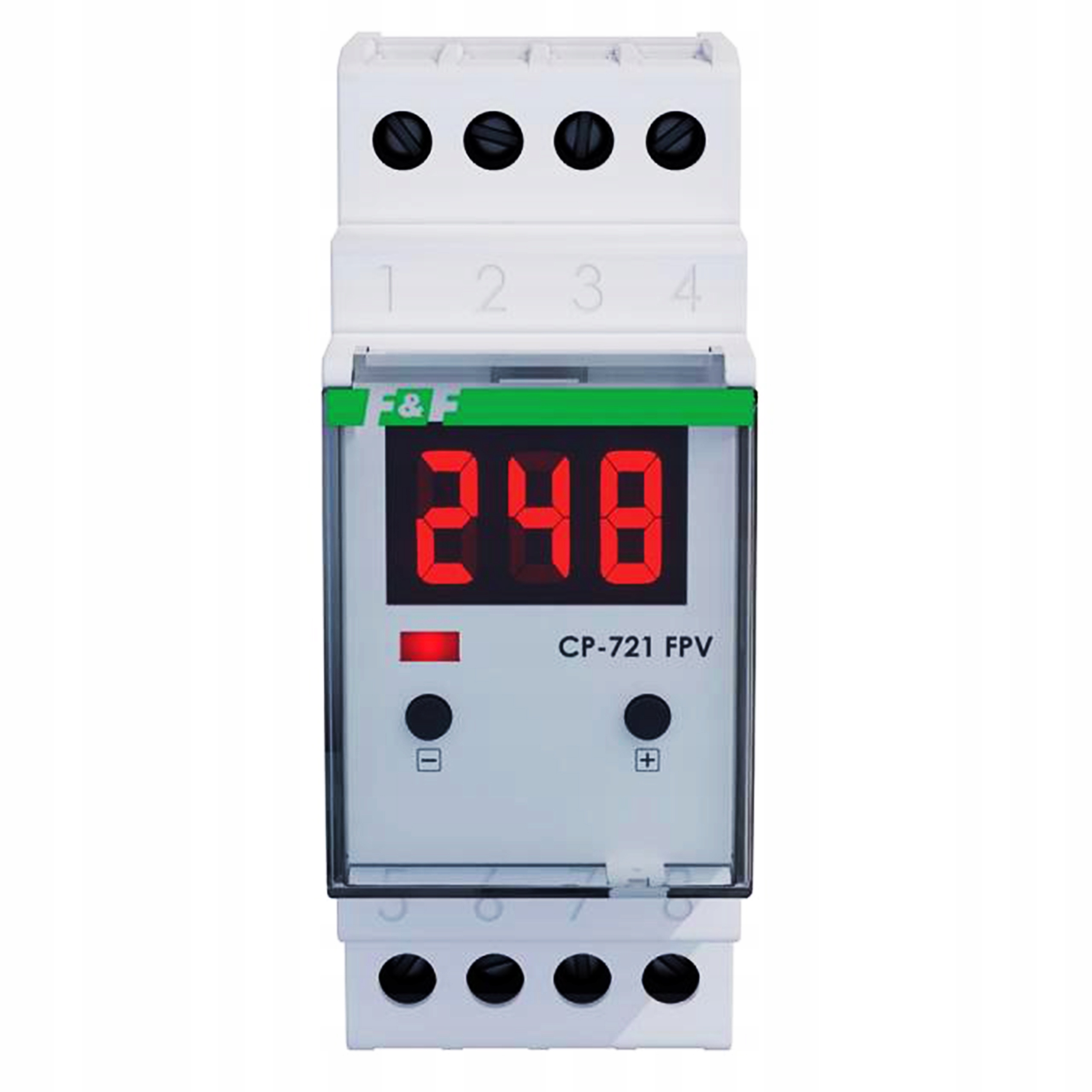 Regulátor Napätia Pre Fotovoltaiki relé 1F na lištu 150-300V Ac