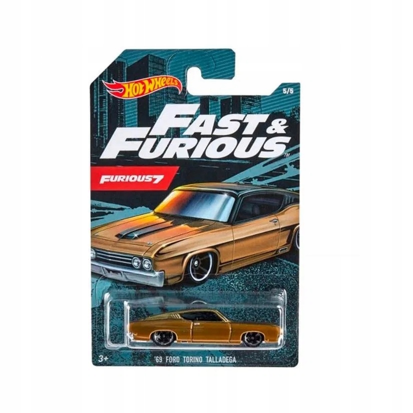 

Hot Wheels Ford Torino Talladega szybcy i wściekli