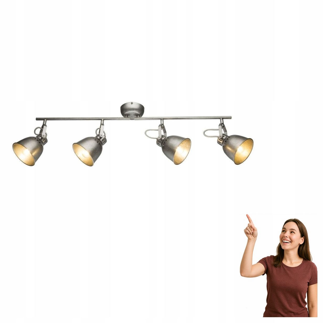 Lampa spot reflektor Hernan 54651-4 Globo