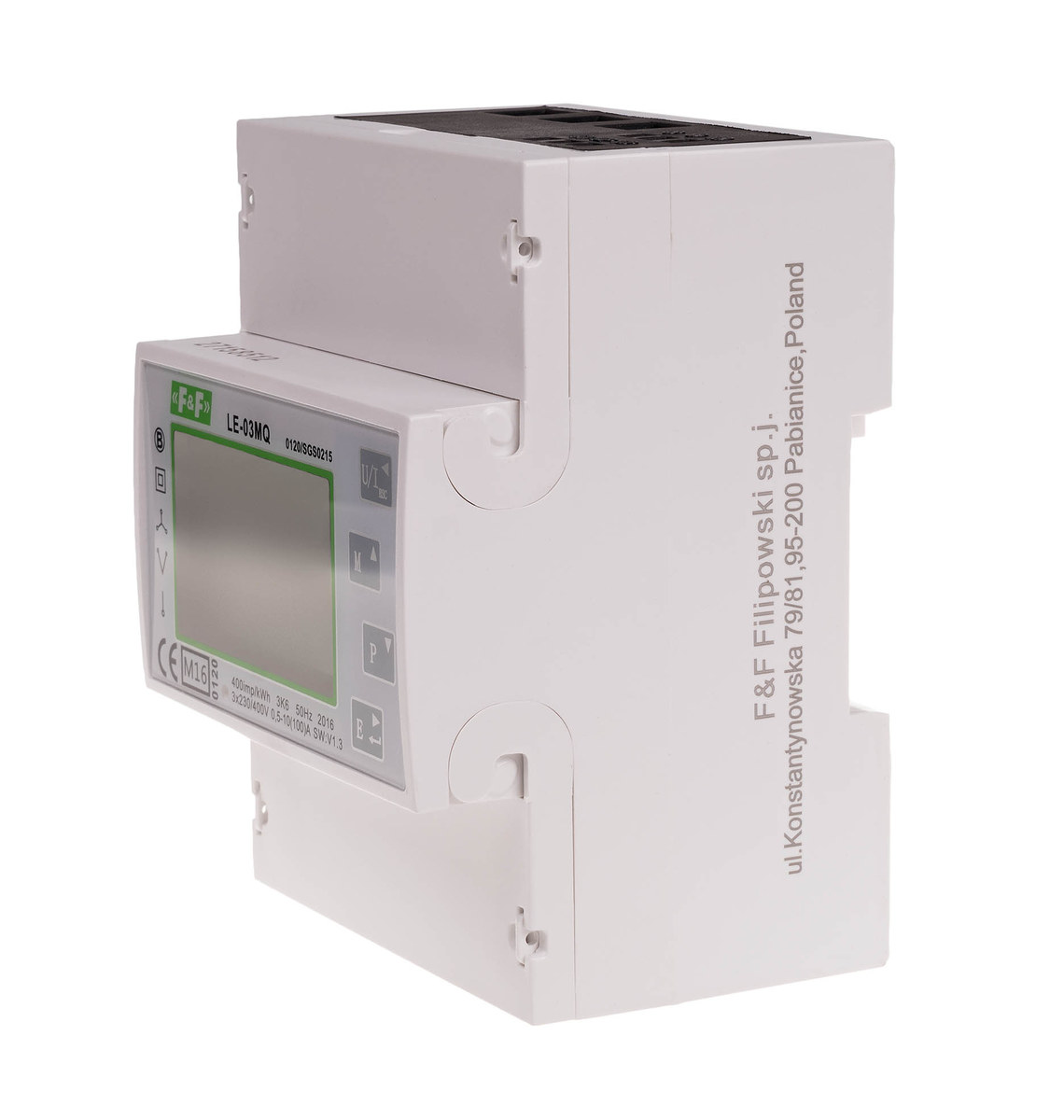 Elektroměr třífázový RS-485, pasivní energie LE-03MQ