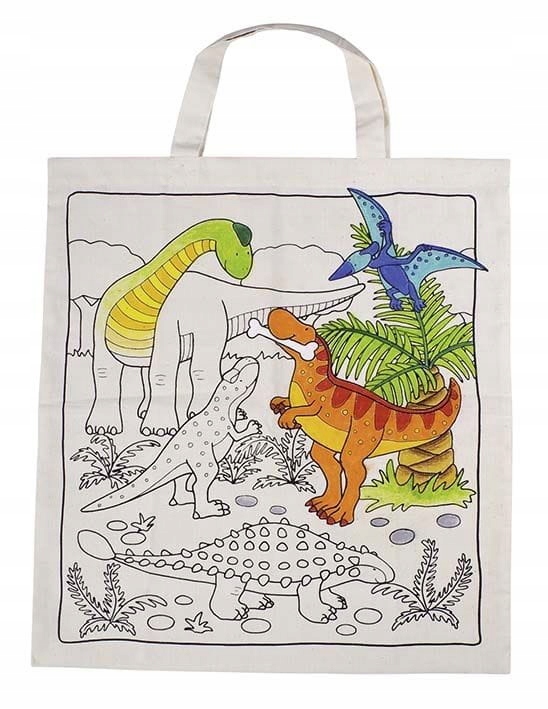 

Goki Torba do Pokolorowania Dinozaury