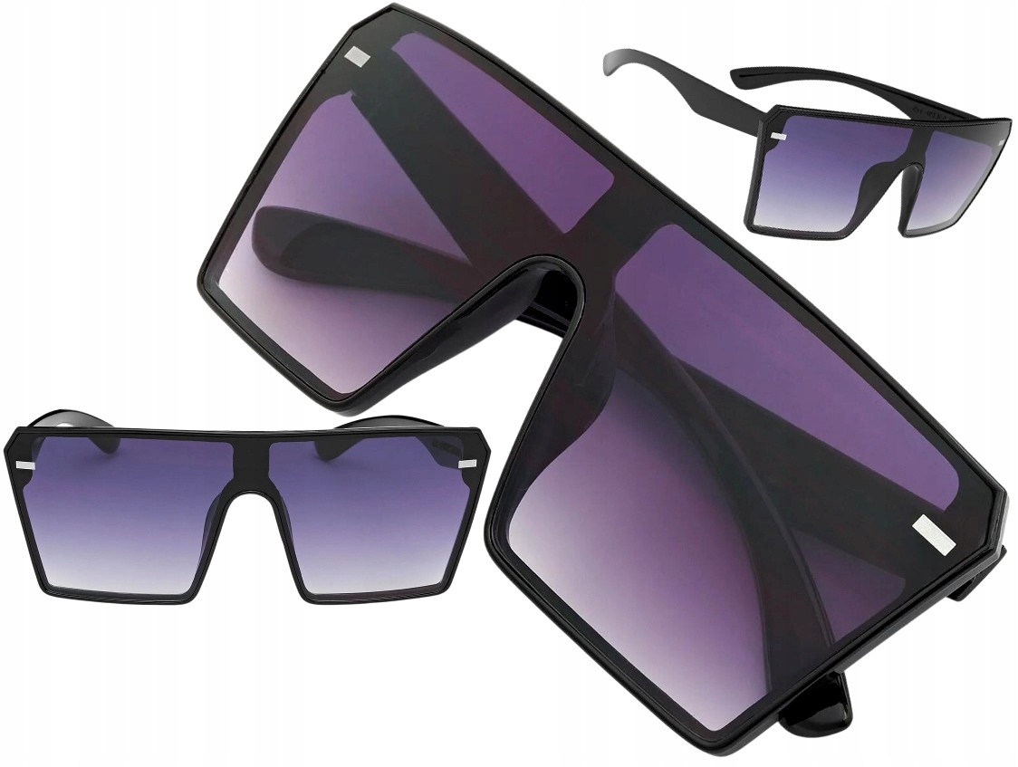 

Okulary Kwadratowe duże Przeciwsłoneczne Damskie