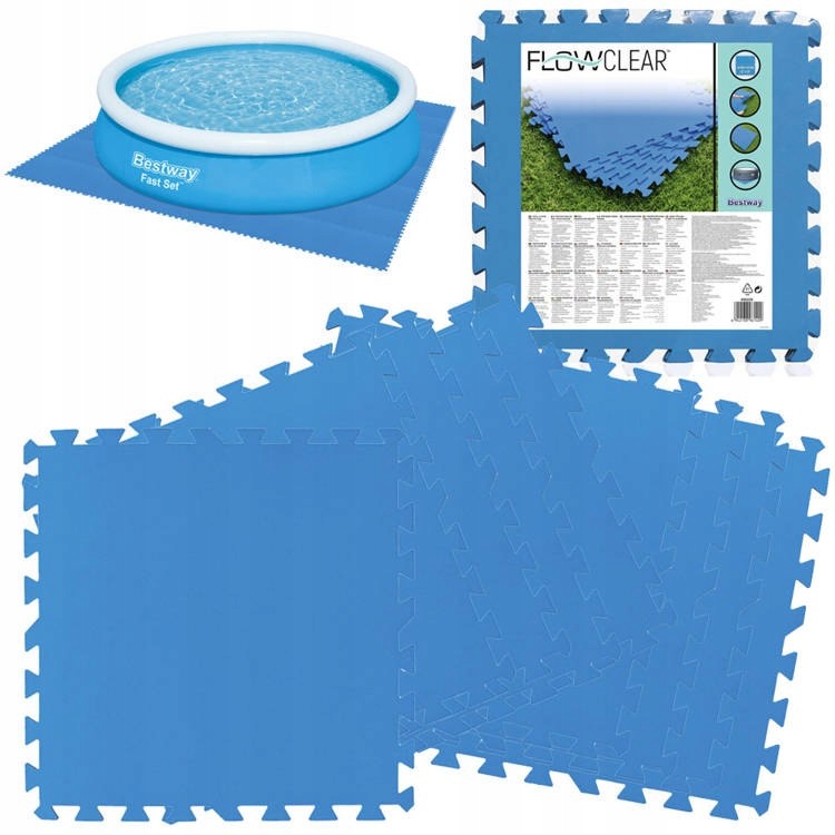 PIANKOWA MATA BASENOWA 8 SZT.50X50CM BESTWAY 58220