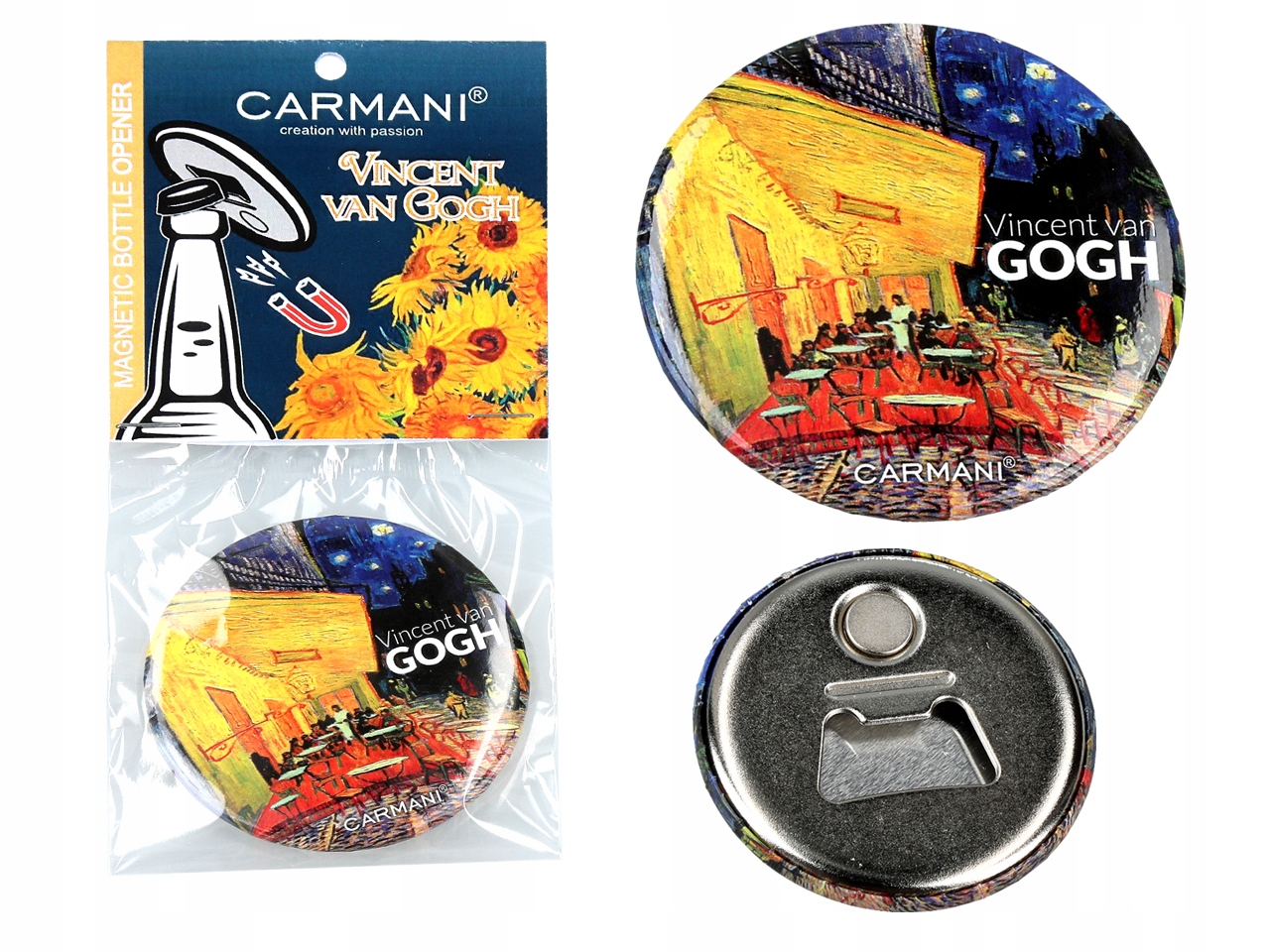 

Otwieracz z magnesem V. van Gogh Taras kawiarni