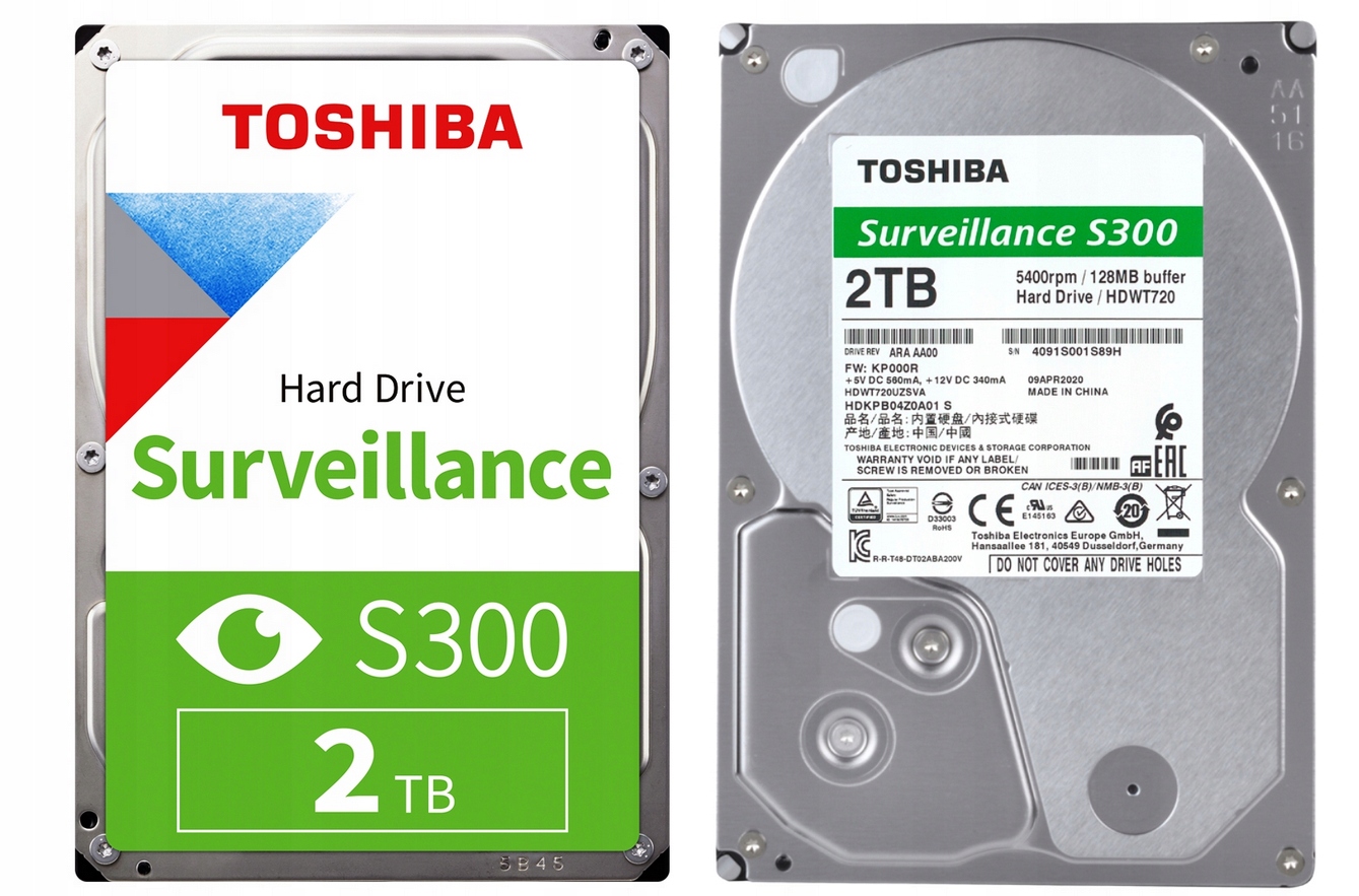 Zestaw Monitoringu 8 Kamer 5MP IP Rejestrator 2TB Liczba obsługiwanych kamer 8