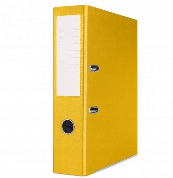 Segregator BASIC-S PP z szyna 7,5cm żółty