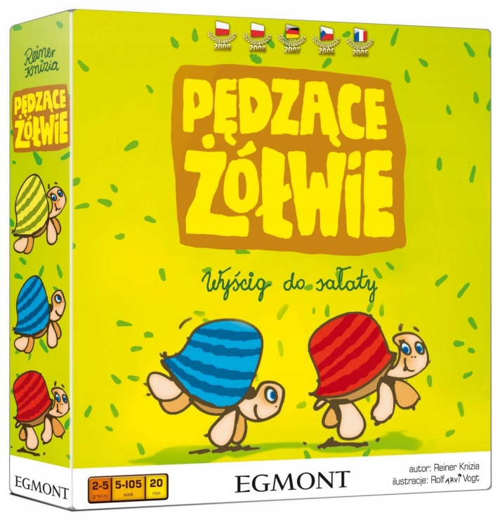 Pędzące Żółwie. Wyścig do sałaty. Egmont