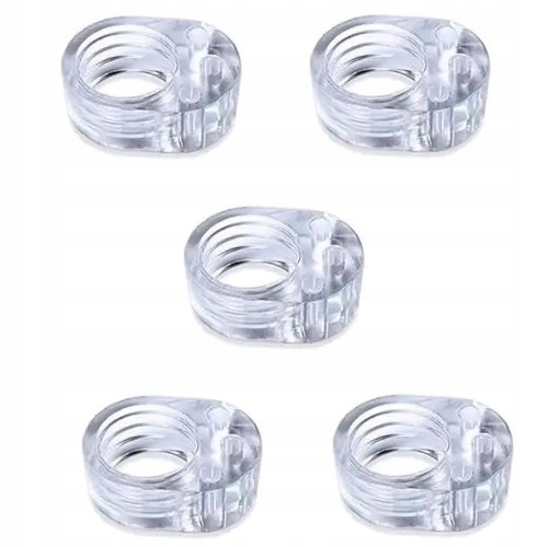 ODBOJNIK ODBÓJ OGRANICZNIK STOPER NA KLAMKĘ KLAMKI DO KLAMEK 5 sztuk HSI