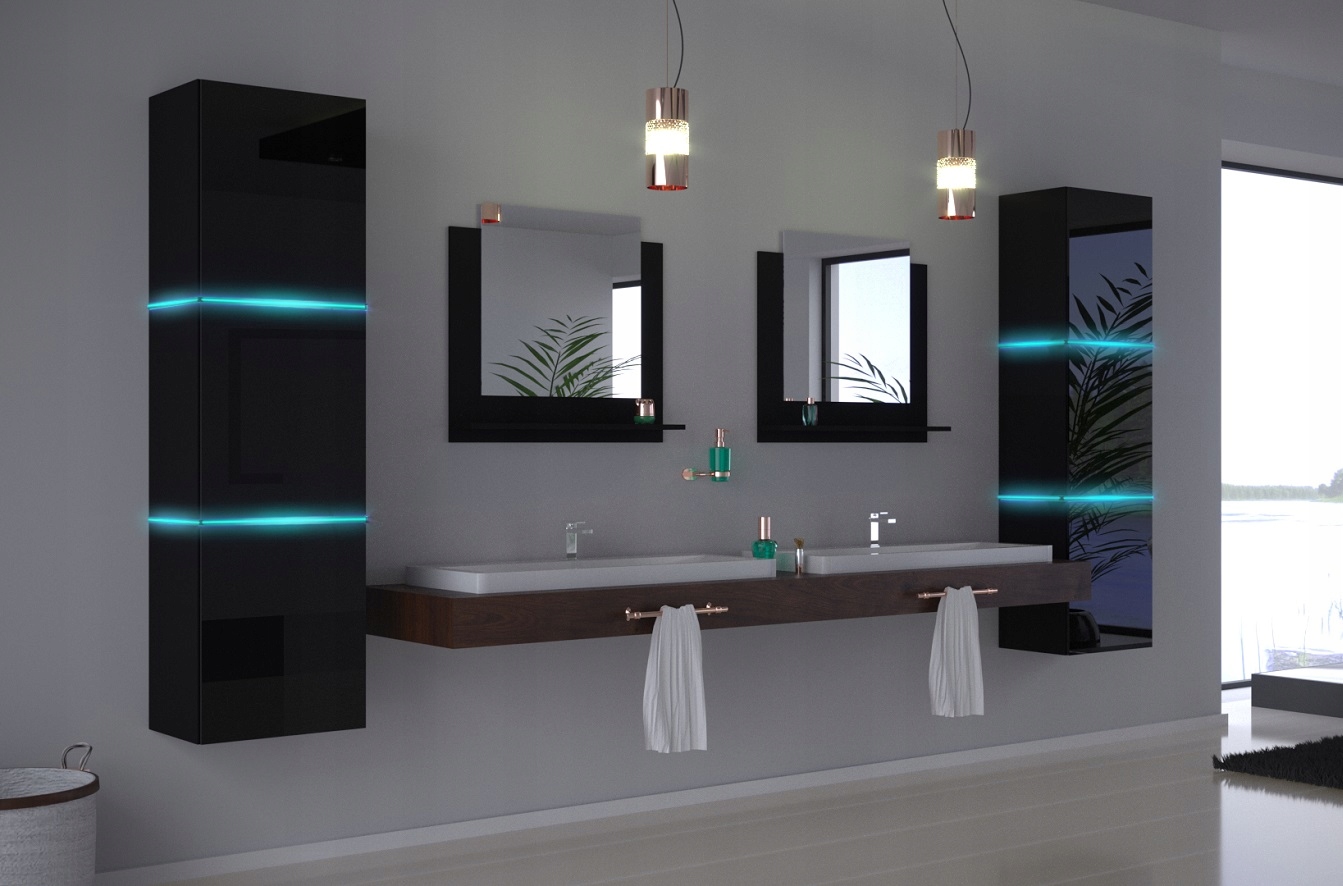 Meble łazienkowe lustro do łazienki łazienkowe A16 EAN (GTIN) 5905528007324