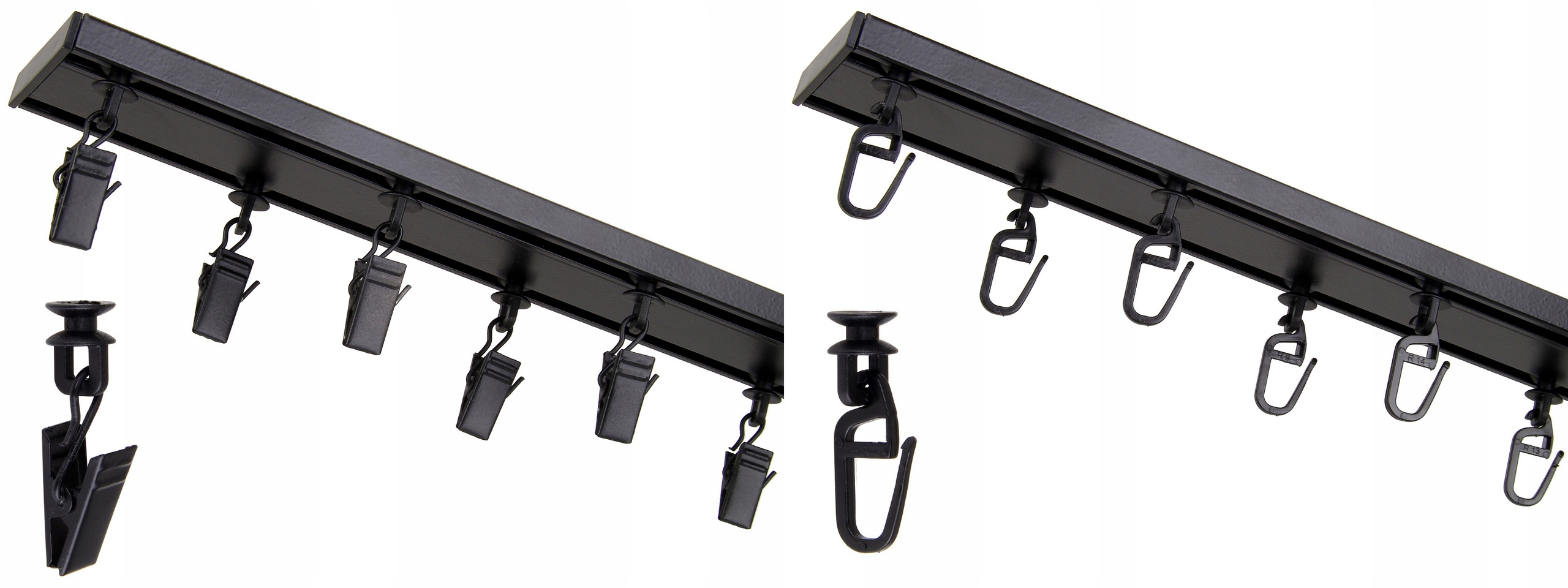 ZAŚLEPKA SZYNY SUFITOWEJ prof. ALU SLIM CZARNY MAT Marka Decorative