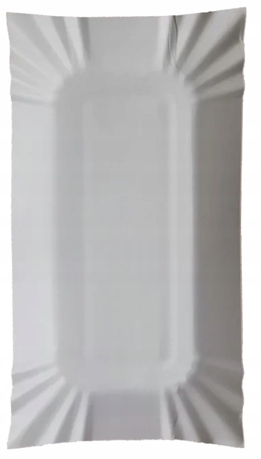 

Tacki papierowe jednorazowe białe 14x25cm 100szt