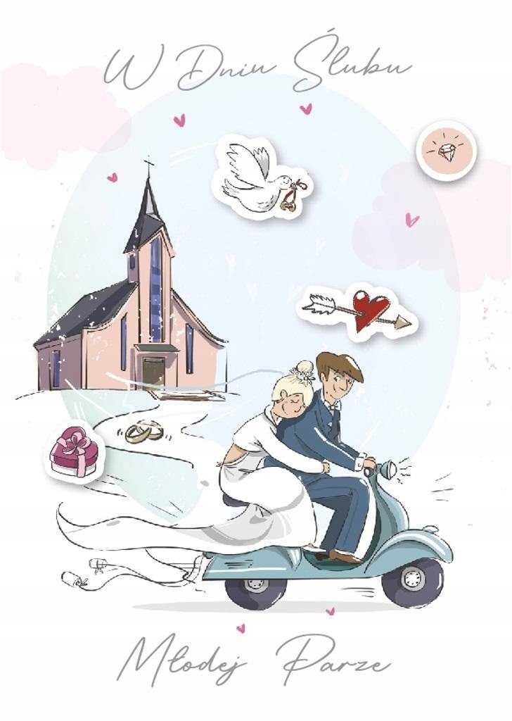 

Kartka Na Ślub Wesele Karnet Z Koperta